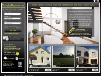 nouvelles-demeures.fr website preview
