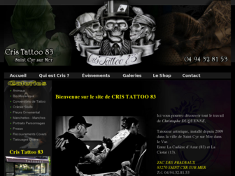 cristattoo83.com website preview