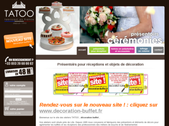 decoration-buffet.com website preview