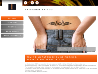 artisanal-tattoo.fr website preview