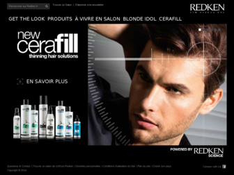 redken.fr website preview