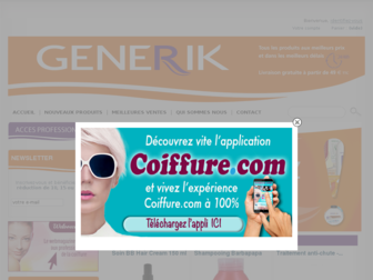 generik.fr website preview