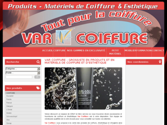 varcoiffure.fr website preview