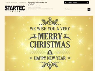 boutique.startec-paris.com website preview