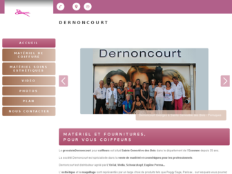 dernoncourt-produit-coiffure.fr website preview
