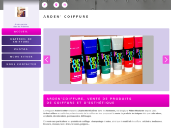 arden-coiffure.fr website preview