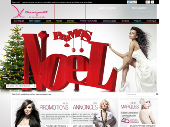 distri-coiff.fr website preview