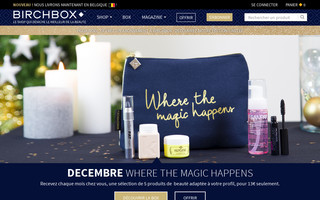 birchbox.fr website preview