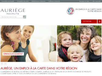 auriegerecrute.fr website preview