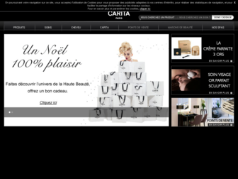 carita.fr website preview