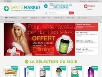 santemarket.fr website preview