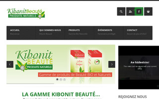 kibonit-beaute.fr website preview