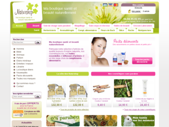 naturshop.fr website preview