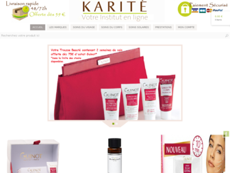 eboutique-karite.fr website preview