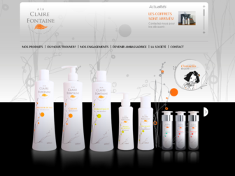 alaclairefontaine-cosmetiques.fr website preview