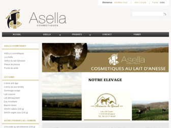 asella-cosmetiques.com website preview