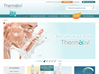 thermaliv.fr website preview