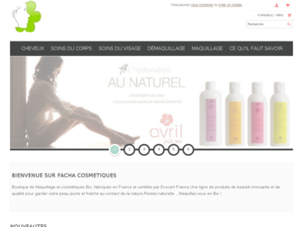facha-cosmetiques.com website preview