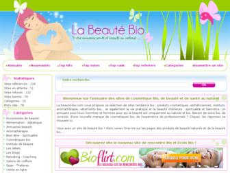 la-beaute-bio.com website preview