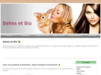 belles-et-bio.fr website preview