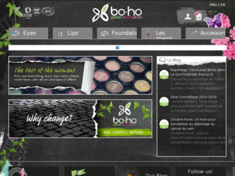 bohocosmetics.com website preview