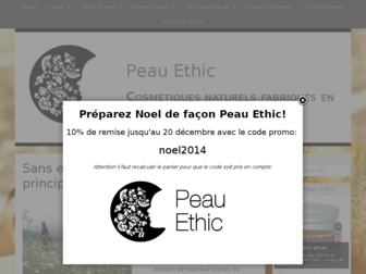 peauethic.com website preview