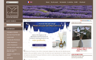 collinesdeprovence.com website preview