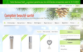 comptoir-beaute-sante.com website preview