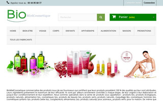 biomielcosmetique.com website preview