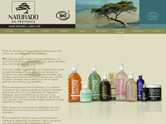 naturado-cosmetic.com website preview