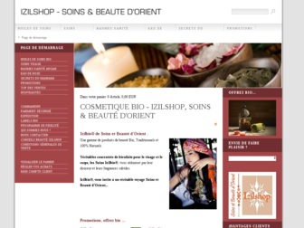 izilshop.com website preview