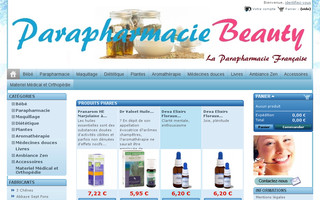 parapharmacie-beauty.com website preview
