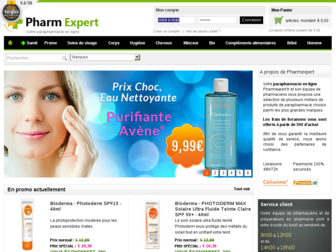 pharmexpert.fr website preview