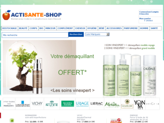 actisante-shop.com website preview
