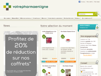 votrepharmaenligne.com website preview