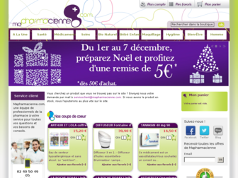 mapharmacienne.com website preview