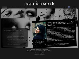 candice-mack.fr website preview