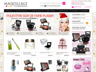 maquillageconseils.com website preview