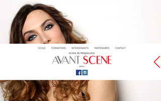 avantscene-maquillage.fr website preview