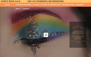 ecole-de-maquillage.eu website preview