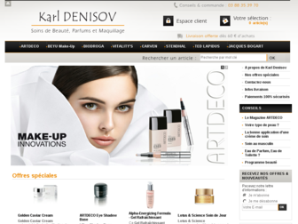 karldenisov-boutique.com website preview