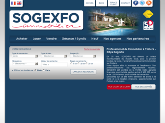 sogexfo.fr website preview