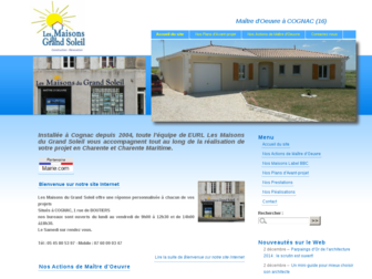 lesmaisonsdugrandsoleil.fr website preview