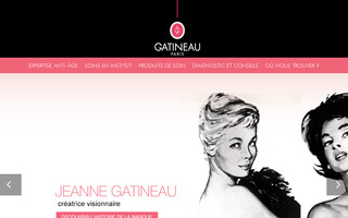 gatineau-paris.com website preview