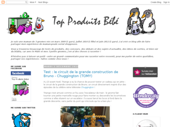 top-produits-bebe.com website preview