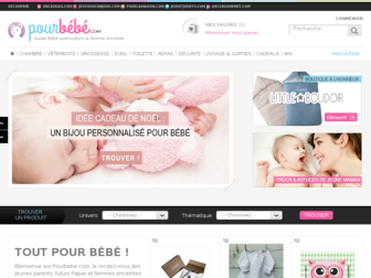 pourbebe.com website preview