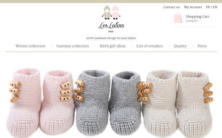 leslutins.fr website preview