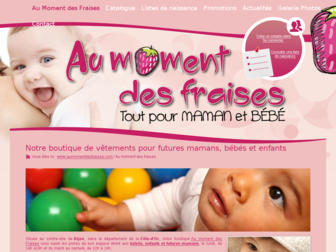 aumomentdesfraises.com website preview