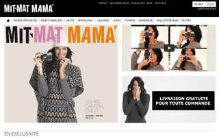 mitmatmama.fr website preview