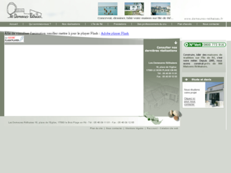 demeures-rethaises.fr website preview
